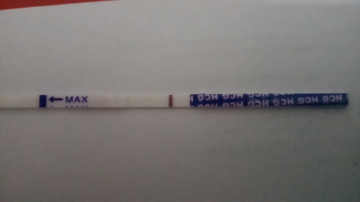 Home Pregnancy Test, 8 Days Post Ovulation