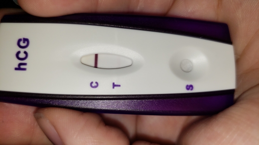 Home Pregnancy Test, 11 Days Post Ovulation, Cycle Day 25