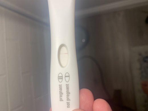 Walgreens One Step Pregnancy Test, FMU, Cycle Day 20