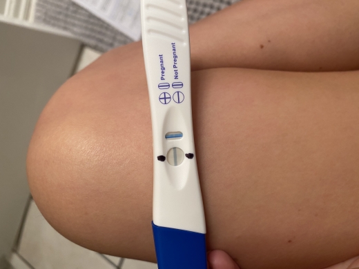 First Signal One Step Pregnancy Test, 9 Days Post Ovulation, FMU