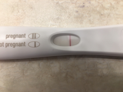 First Response Rapid Pregnancy Test, 12 Days Post Ovulation, Cycle Day 28