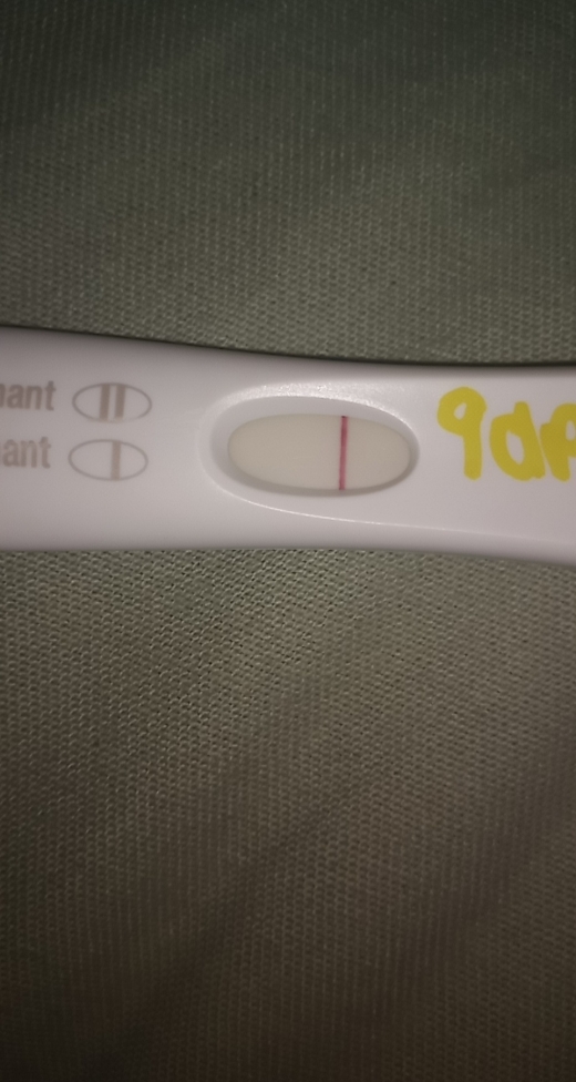 Home Pregnancy Test, 9 Days Post Ovulation, Cycle Day 23