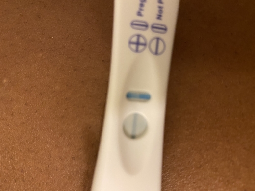 Equate Pregnancy Test, FMU, Cycle Day 45