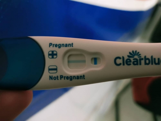 Clearblue Plus Pregnancy Test, FMU, Cycle Day 41