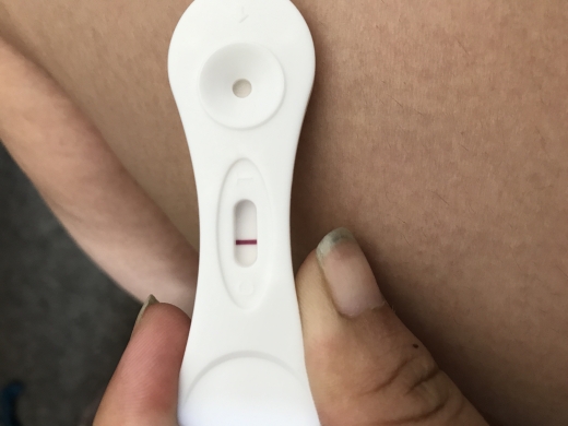 New Choice (Dollar Tree) Pregnancy Test, 14 Days Post Ovulation, FMU, Cycle Day 36
