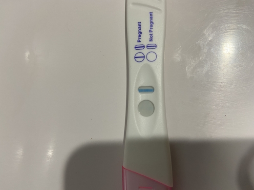 CVS Early Result Pregnancy Test, 14 Days Post Ovulation, Cycle Day 26