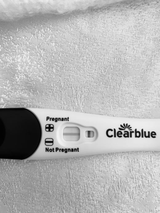 Clearblue Plus Pregnancy Test, 9 Days Post Ovulation, Cycle Day 29
