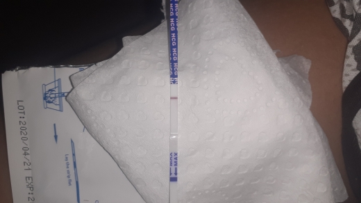 CVS One Step Pregnancy Test, 9 Days Post Ovulation, Cycle Day 26