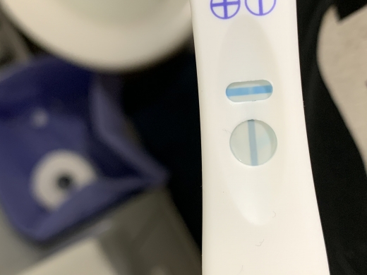 Walgreens One Step Pregnancy Test, 13 Days Post Ovulation, Cycle Day 43