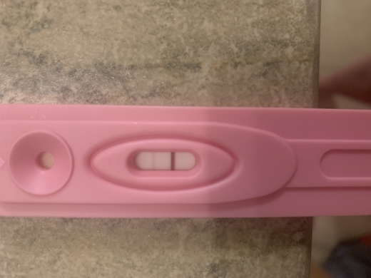 New Choice (Dollar Tree) Pregnancy Test, Cycle Day 30