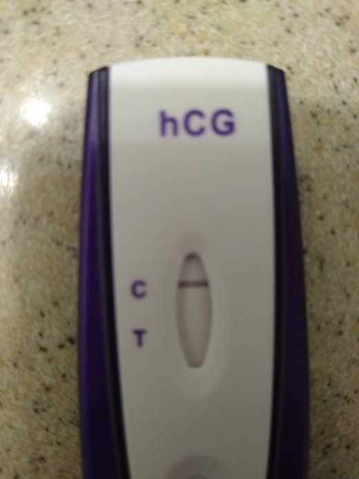 First Signal One Step Pregnancy Test, 8 Days Post Ovulation, Cycle Day 21