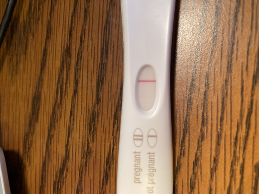 First Response Rapid Pregnancy Test, 17 Days Post Ovulation, Cycle Day 34