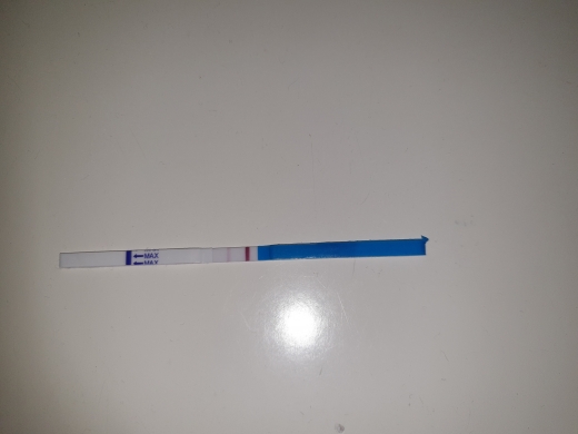Wondfo Test Strips Pregnancy Test, 13 Days Post Ovulation, Cycle Day 28