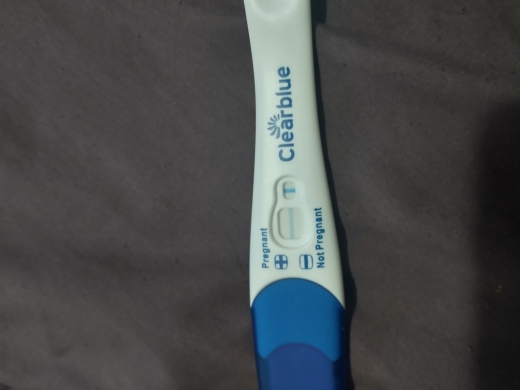Clearblue Plus Pregnancy Test, 14 Days Post Ovulation, Cycle Day 45