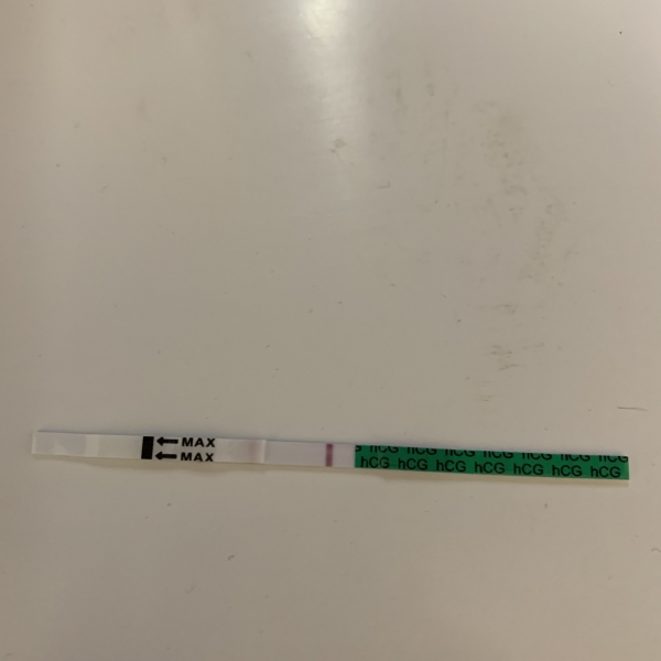 Home Pregnancy Test, 17 Days Post Ovulation, Cycle Day 36