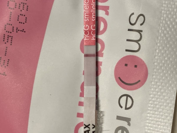 Easy-At-Home Pregnancy Test, 11 Days Post Ovulation, Cycle Day 30