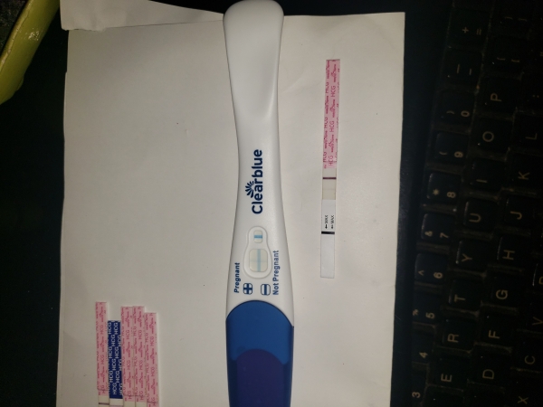 Clearblue Plus Pregnancy Test, 10 Days Post Ovulation, FMU, Cycle Day 26