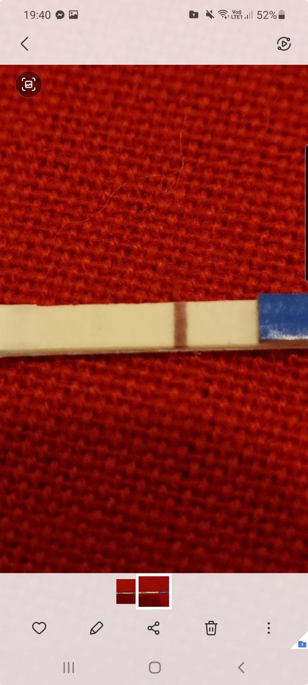First Signal One Step Pregnancy Test, 12 Days Post Ovulation