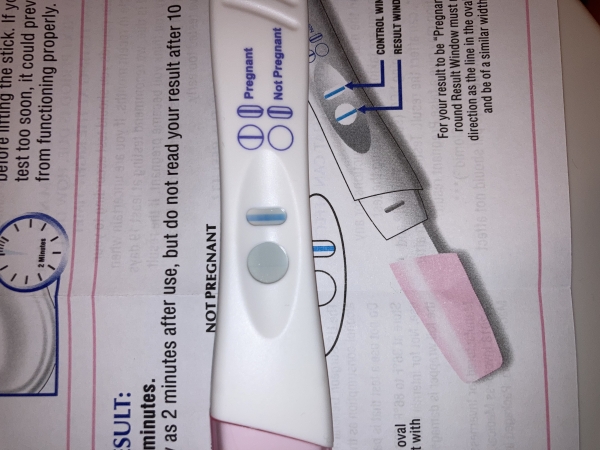 Equate Pregnancy Test, 7 Days Post Ovulation