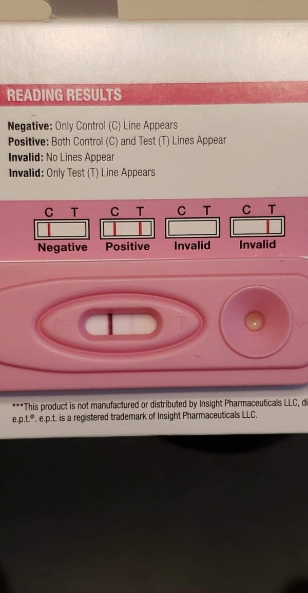 New Choice (Dollar Tree) Pregnancy Test, 17 Days Post Ovulation, Cycle Day 32