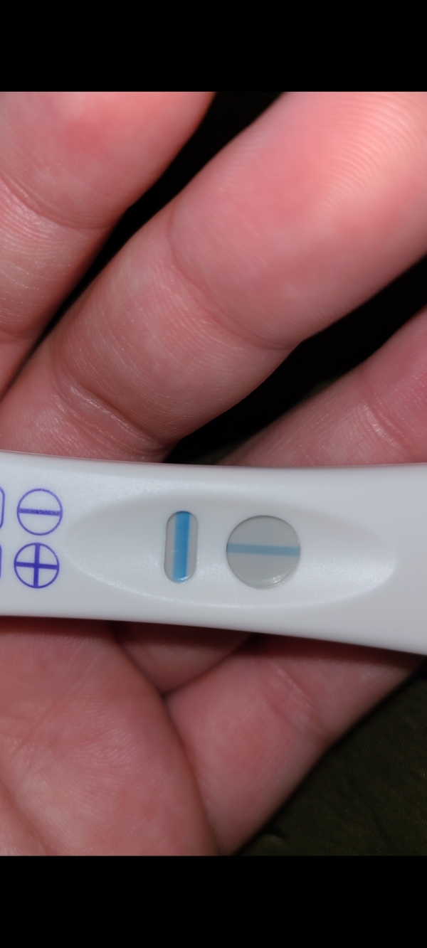 CVS One Step Pregnancy Test, 6 Days Post Ovulation, FMU, Cycle Day 31