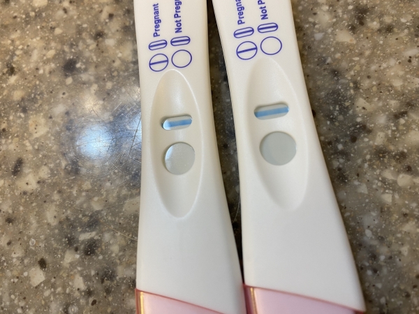 Equate Pregnancy Test, Cycle Day 24