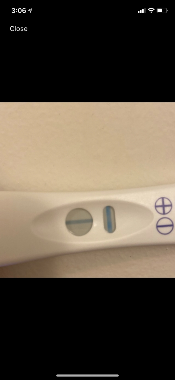 CVS One Step Pregnancy Test, 7 Days Post Ovulation