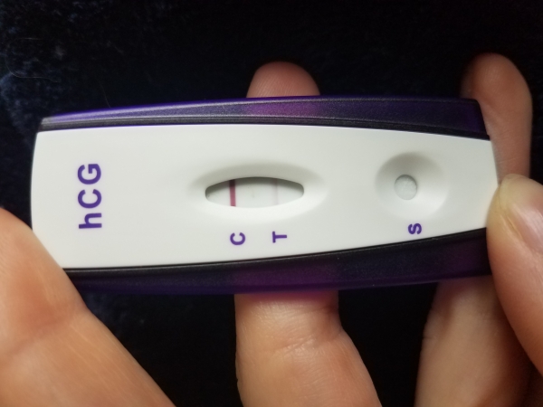 First Signal One Step Pregnancy Test, 13 Days Post Ovulation