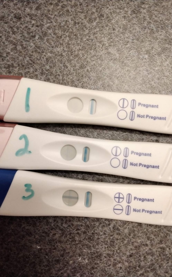 Home Pregnancy Test, Cycle Day 34