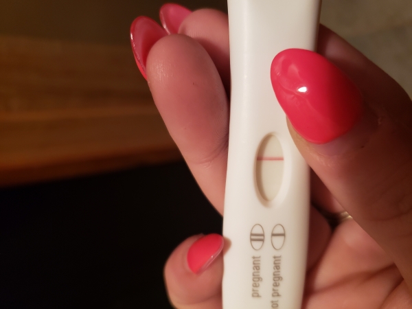 Walgreens One Step Pregnancy Test, 12 Days Post Ovulation, FMU, Cycle Day 30