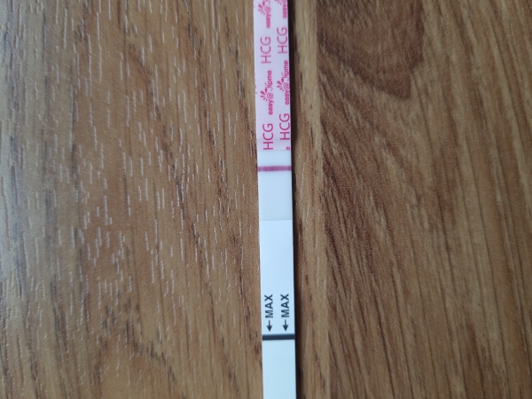 Easy-At-Home Pregnancy Test, 8 Days Post Ovulation, Cycle Day 23