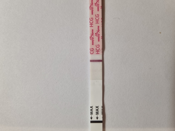 Easy-At-Home Pregnancy Test, 9 Days Post Ovulation, Cycle Day 27