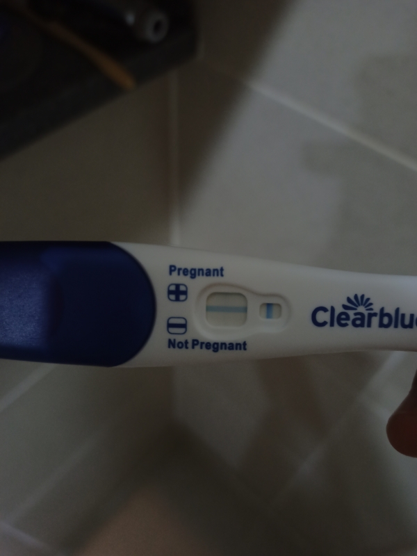Clearblue Plus Pregnancy Test, 11 Days Post Ovulation, Cycle Day 32