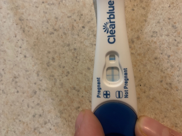 Clearblue Plus Pregnancy Test, 13 Days Post Ovulation