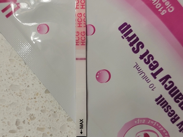 Wondfo Test Strips Pregnancy Test, 10 Days Post Ovulation
