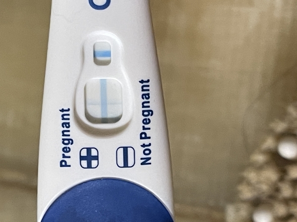Clearblue Advanced Pregnancy Test, Cycle Day 35