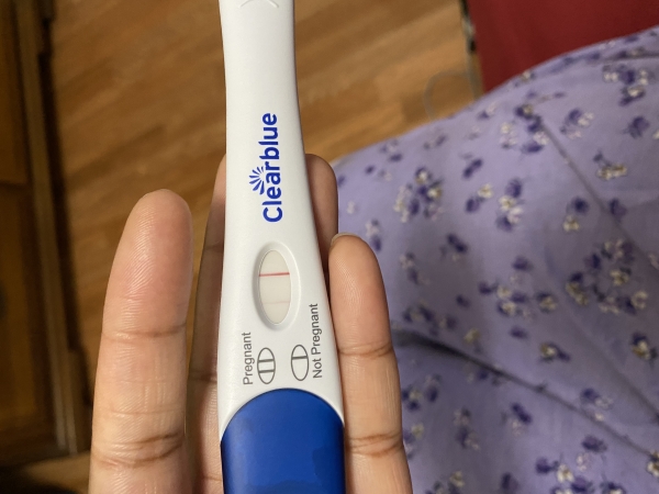 Clearblue Advanced Pregnancy Test, 12 Days Post Ovulation, FMU