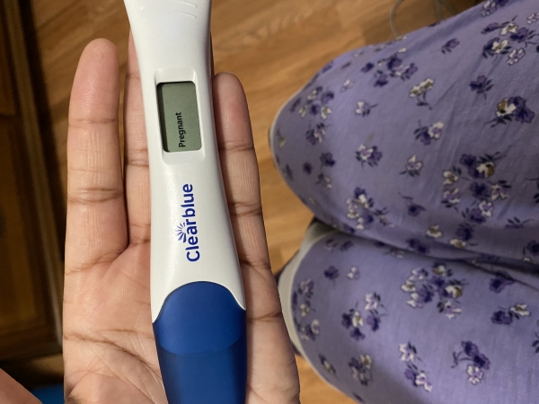 Clearblue Digital Pregnancy Test, 13 Days Post Ovulation, FMU