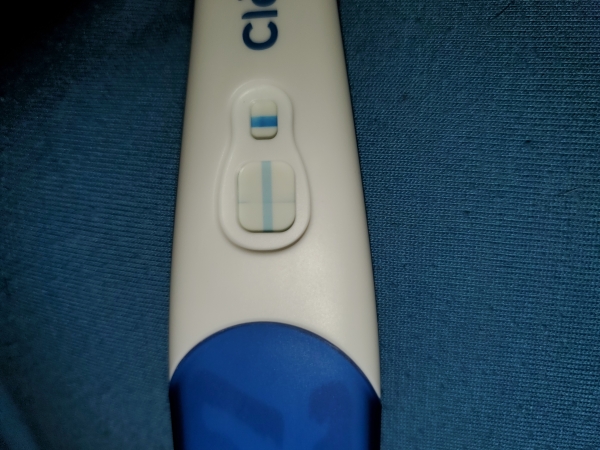 Clearblue Advanced Pregnancy Test, 21 Days Post Ovulation, Cycle Day 30