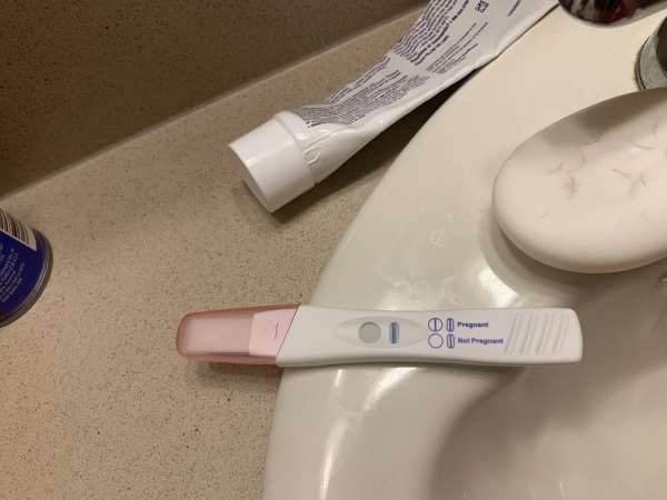First Response Early Pregnancy Test, 17 Days Post Ovulation, FMU, Cycle Day 45