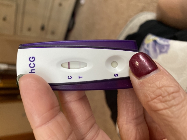 First Signal One Step Pregnancy Test, Cycle Day 30