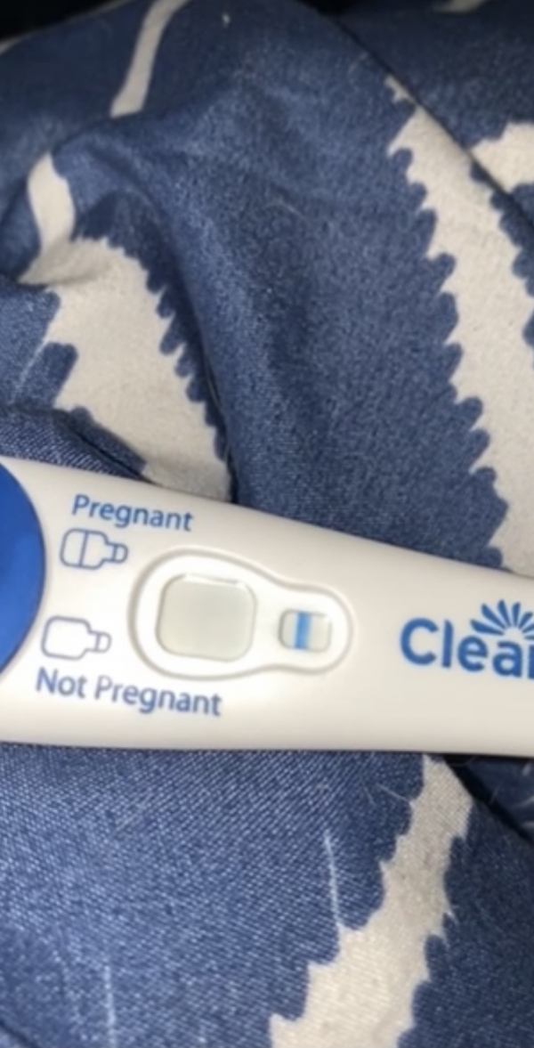 Clearblue Plus Pregnancy Test, 12 Days Post Ovulation, Cycle Day 29