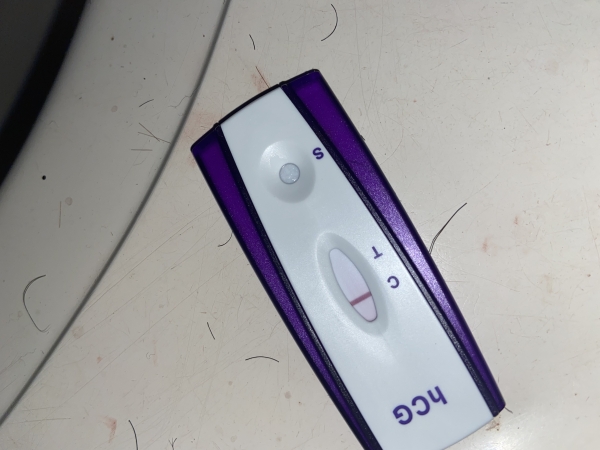Easy-At-Home Pregnancy Test, 17 Days Post Ovulation