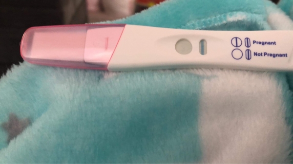 Home Pregnancy Test, 12 Days Post Ovulation, Cycle Day 26
