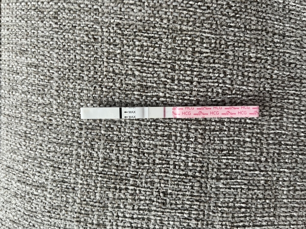 Easy-At-Home Pregnancy Test, 11 Days Post Ovulation, Cycle Day 25