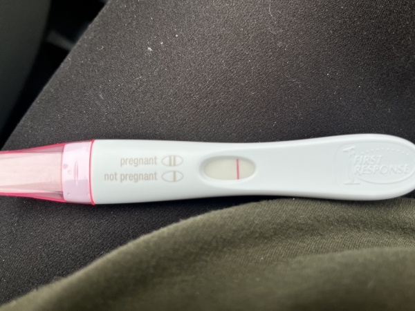 First Response Early Pregnancy Test, 11 DPO, CD 26