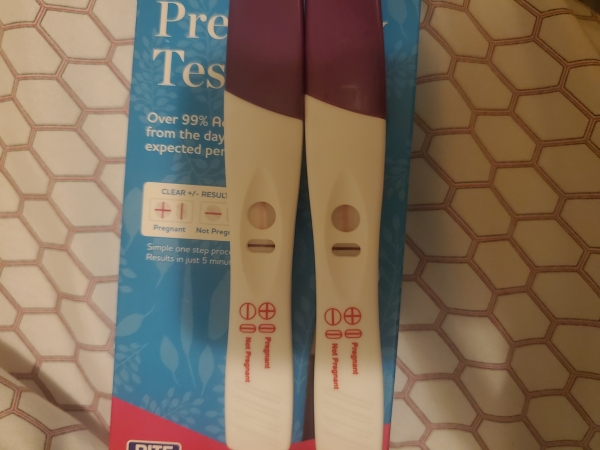 Rite Aid Early Pregnancy Test, Cycle Day 28