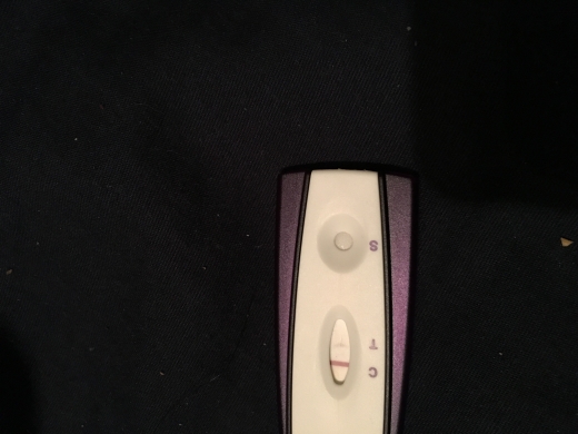 New Choice (Dollar Tree) Pregnancy Test, 6 Days Post Ovulation, Cycle Day 18