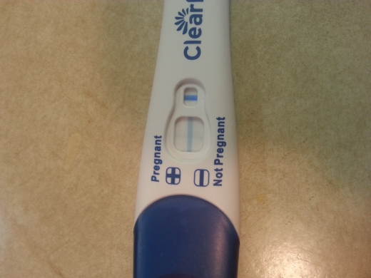 Clearblue Plus Pregnancy Test, 9 Days Post Ovulation, Cycle Day 21