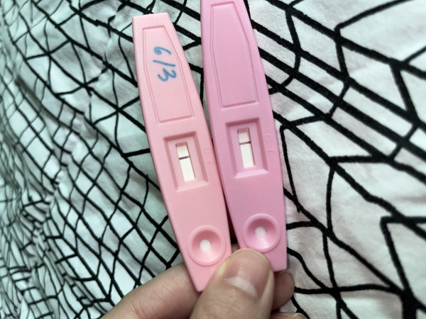 CVS One Step Pregnancy Test, 6 Days Post Ovulation, FMU, Cycle Day 22